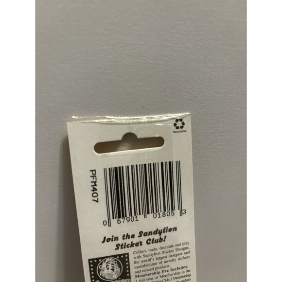 Vintage Sandylion Fuzzy Fruit Sticker - Picture 5 of 6